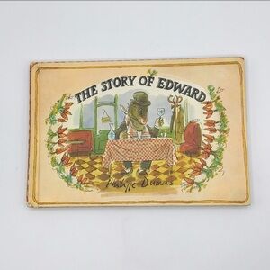 Vtg The Story of Edward Hardcover Book by Philippe Dumas 1976 Children’s Story